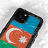 Azerbaijan Flag Distressed iPhone 15 Waterproof Case